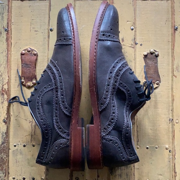 JOHNSTON & MURPHY J&M 1850 100% LEATHER CAREER DRESS SHOES MENS 10 M - Picture 8 of 13